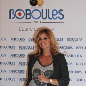 Exclusif - Ingrid Chauvin - Soirée de lancement de "BoBoules, l'autre pétanque" à l'Hôtel Napoléon à Paris. Le 7 novembre 2016 © Philippe Doignon / Bestimage