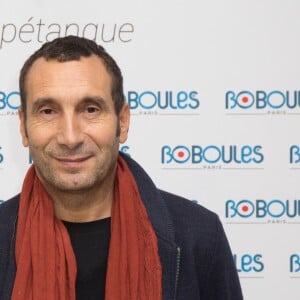 Exclusif - Zinedine Soualem - Soirée de lancement de "BoBoules, l'autre pétanque" à l'Hôtel Napoléon à Paris. Le 7 novembre 2016 © Philippe Doignon / Bestimage