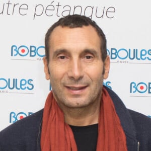 Exclusif - Zinedine Soualem - Soirée de lancement de "BoBoules, l'autre pétanque" à l'Hôtel Napoléon à Paris. Le 7 novembre 2016 © Philippe Doignon / Bestimage
