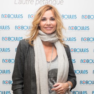 Exclusif - Ingrid Chauvin - Soirée de lancement de "Boboules, l'autre pétanque" à l'Hôtel Napoléon à Paris. Le 7 novembre 2016 © Philippe Doignon / Bestimage