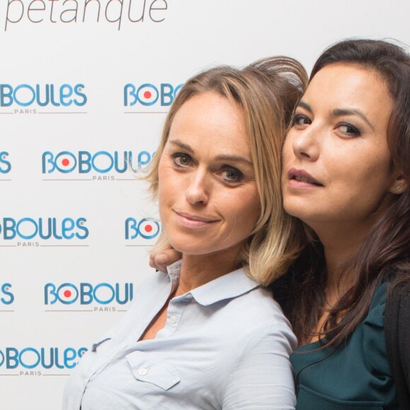 Exclusif - Cécile de Ménibus et Anaïs Baydemir - Soirée de lancement de "Boboules, l'autre pétanque" à l'Hôtel Napoléon à Paris. Le 7 novembre 2016 © Philippe Doignon / Bestimage