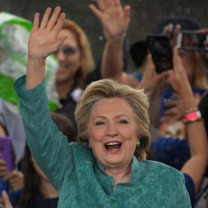 Hillary Clinton, candidate démocrate à l'élection présidentielle américaine, à Pembroke Pines en Floride le 5 novembre 2016.