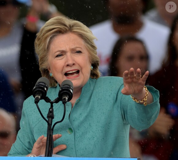 Hillary Clinton, candidate démocrate à l'élection présidentielle américaine, à Pembroke Pines en Floride le 5 novembre 2016.