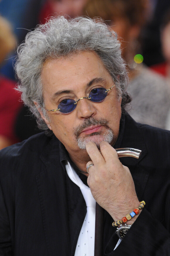 Patrick Hernandez lors de l'enregistrement de l'emission 'Vivement Dimanche' à Paris le 9 Octobre 2012.
