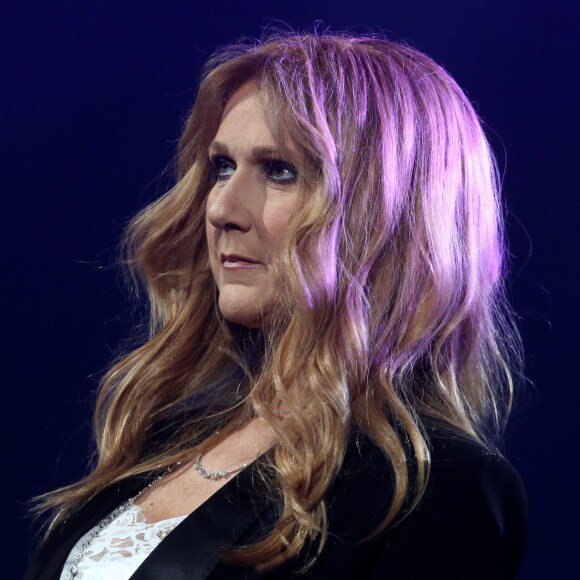 Céline Dion en concert à l'AccorHotels Arena à Paris, le 24 juin 2016.