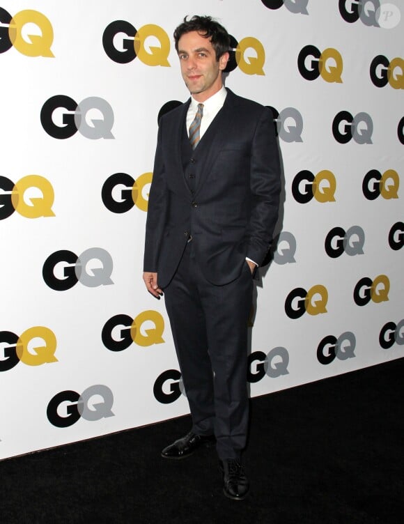 B.J. Novak - Soiree "GQ Men Of The Year" au Wilshire Ebell Theatre a Los Angeles. Le 12 novembre 2013