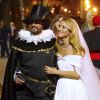 Exclusif - Julio Mario Santo Domingo, frère de Tatiana Santo Domingo, et la journaliste argentine Nieves Zuberbühler ont célébré leur mariage religieux sur le thème d'Halloween le 29 octobre 2016 en l'église de la Visitation de la bienheureuse Vierge Marie à Brooklyn, New York.