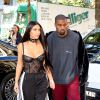 Kim Kardashian et Kanye West pendant la fashion week à Paris le 29 septembre 2016. © Agence / Bestimage
