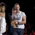 Chris Martin de Coldplay aux NRJ Music Awards 2016, le 12 novembre à Cannes.