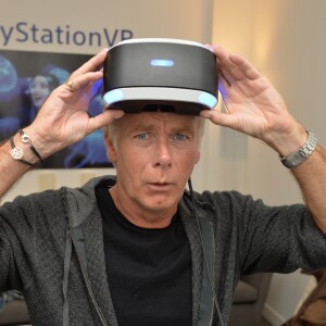 Exclusif - Franck Dubosc lors de la soirée Experience PlayStation VR à Paris, France, le 13 octobre 2016.