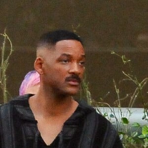 Will Smith et Joel Edgerton sur le tournage de 'Bright' à Los Angeles le 12 novembre 2016