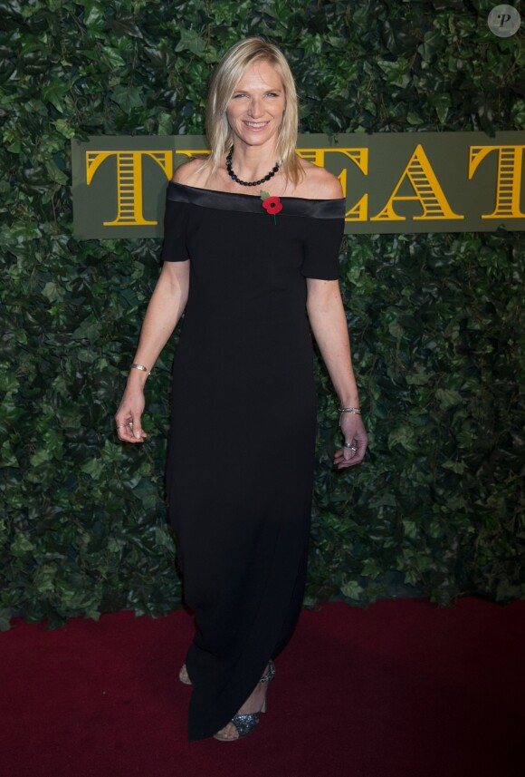 Jo Whiley  à la Cérémonie des "Evening Standard Theatre Awards" au théâtre Old Vic à Londres, le 13 novembre 2016.
