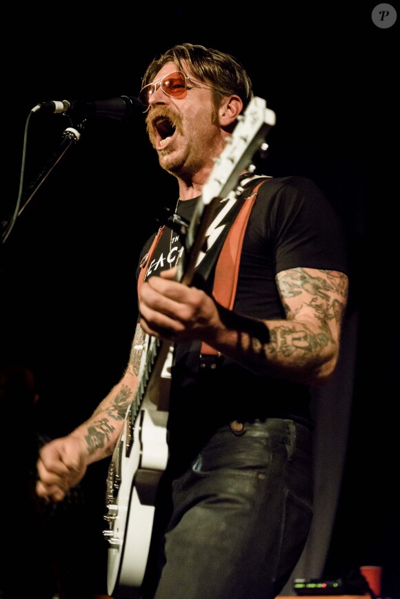 Jesse Hughes - Le groupe "The Eagles of Death Metal" en concert à l'Opera House à Toronto. Le 7 mai 2016 © Angel Marchini / Zuma Press / Bestimage