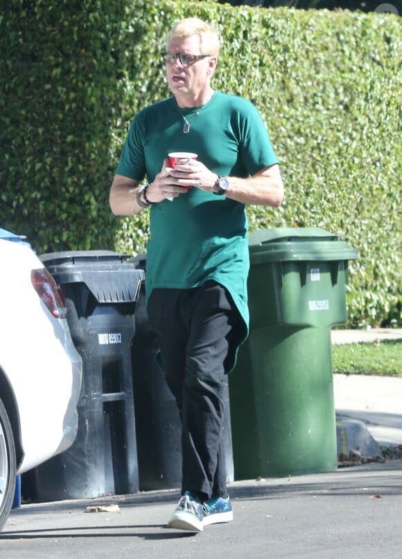 Exclusif - Joe Simpson à Beverly Hills le 14 septembre 2014.