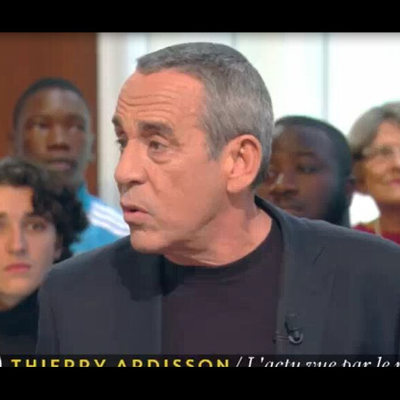 Thierry Ardisson parle de Stéphane Guillon dans "La Nouvelle Edition", mardi 15 novembre 2016, sur C8