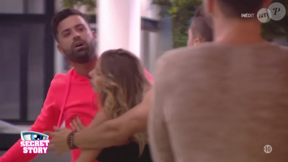 Bastien et Vincent Queijo à deux doigts de se bagarrer ! - "Secret Story10" sur NT1. Emission quotidienne diffusée le 28 octobre 2016.