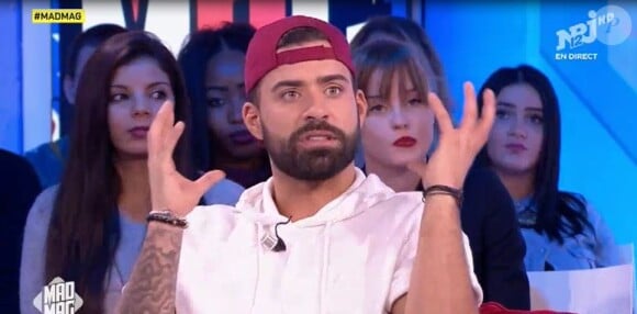 Vincent Queijo revient sur son altercation avec Bastien dans le "Mad Mag" de NRJ12, mercredi 9 novembre 2016
