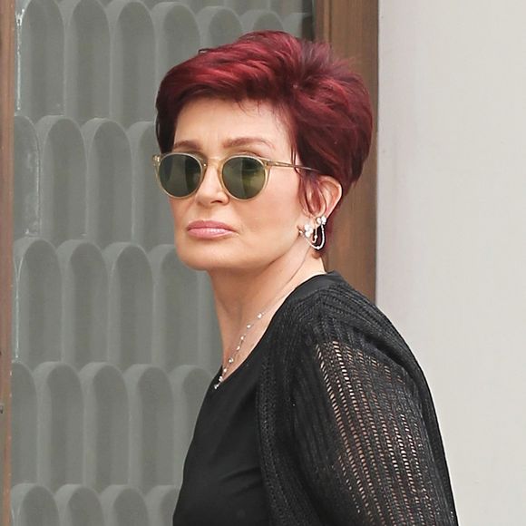 Exclusif - Sharon Osbourne dans les rues à Los Angeles Le 23 Juillet 2016