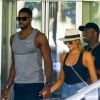 Kim Kardashian fait du shopping avec sa fille North West à Bal Harbour. Ensuite, Kim et North sont allées déjeuner avec Khloe Kardashian et son nouveau compagnon Tristan Thompson. Le 18 septembre 2016