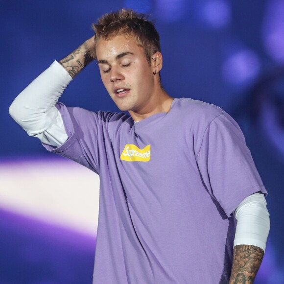 Concert de Justin Bieber à l'AccorHotels Arena à Paris dans le cadre de sa tournée "Purpose World Tour", le 20 septembre 2016. © Cyril Moreau/Bestimage