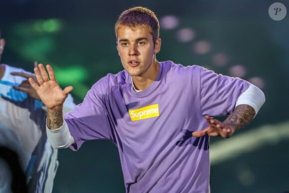 Concert de Justin Bieber à l'AccorHotels Arena à Paris dans le cadre de sa tournée "Purpose World Tour", le 20 septembre 2016. © Cyril Moreau/Bestimage