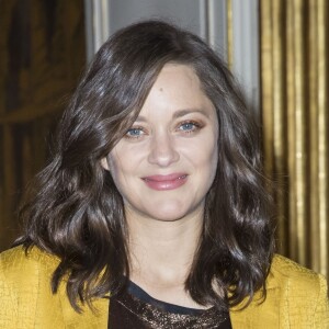 Marion Cotillard (enceinte) - Le réalisateur Robert Zemeckis reçoit les insignes de Commandeur des Arts et des Lettres au ministère de la culture à Paris le 19 novembre 2016. © Olivier Borde / Bestimage