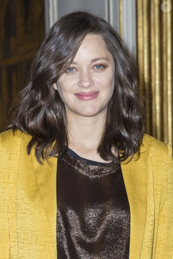 Marion Cotillard (enceinte) - Le réalisateur Robert Zemeckis reçoit les insignes de Commandeur des Arts et des Lettres au ministère de la culture à Paris le 19 novembre 2016. © Olivier Borde / Bestimage