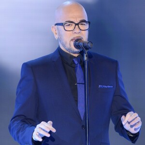 Pascal Obispo - Enregistrement de l'émission "Vivement Dimanche" à Paris le 17 février 2016.