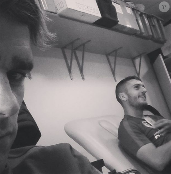 Koke, co-équipier d'Antoine Griezmann à l'Atletico Madrid - Photo Instagram publiée en novembre 2016.