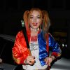 Lindsay Lohan (déguisée en Harley Quinn du film Suicide Squad) arrive à une fête d'Halloween à Londres, le 31 octobre 2016.