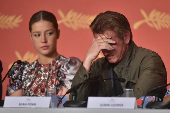 Adèle Exarchopoulos, Sean Penn - Conférence de presse du film "The Last Face" lors du 69ème Festival International du Film de Cannes. Le 20 mai 2016.
