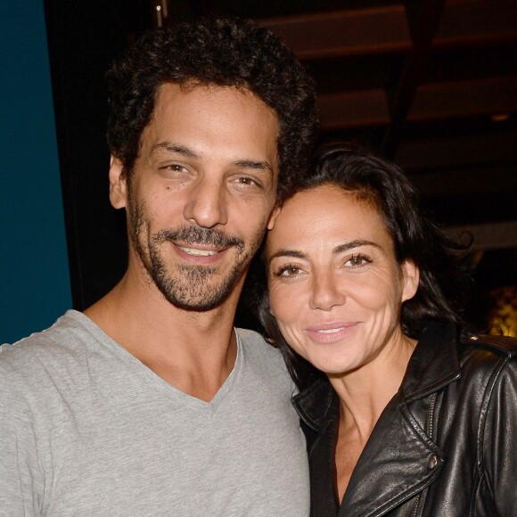 Exclusif - No Tabloids - No Web No Blog - Prix spécial - Tomer Sisley et sa compagne Sandra Zeitoun - Inauguration "Le Roch Hôtel & Spa" imaginé par Sarah Lavoine à Paris le 15 septembre 2016.
