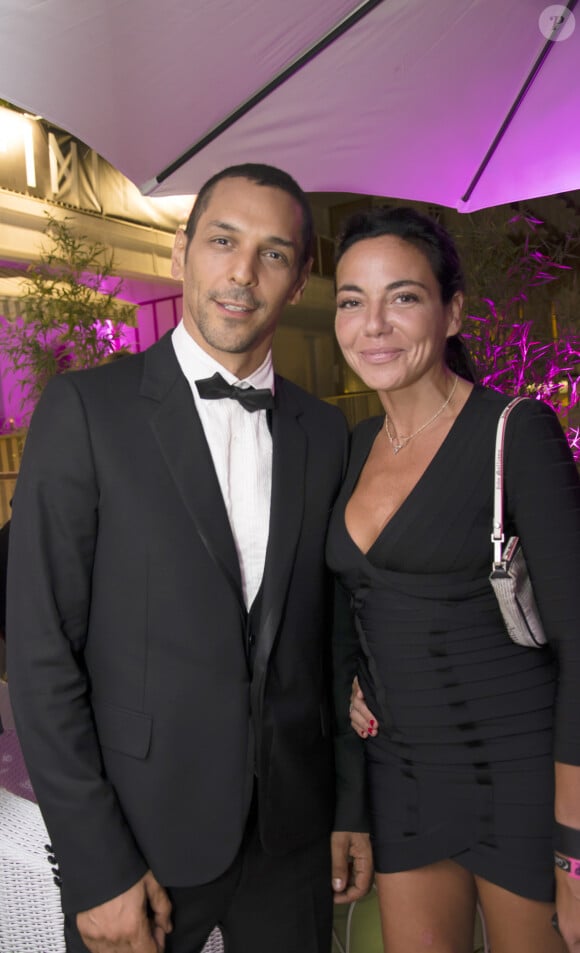Exclusif - Tomer Sisley, Sandra Zeitoun De Matteis - Soirée à la suite Sandra and Co au 63 la croisette à Cannes le 14 mai 2015. 