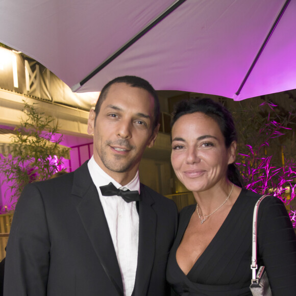 Exclusif - Tomer Sisley, Sandra Zeitoun De Matteis - Soirée à la suite Sandra and Co au 63 la croisette à Cannes le 14 mai 2015. 