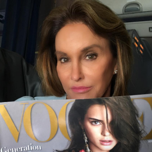 Caitlyn jenner fière de sa fille Kendall - Photo publiée sur Instagram.