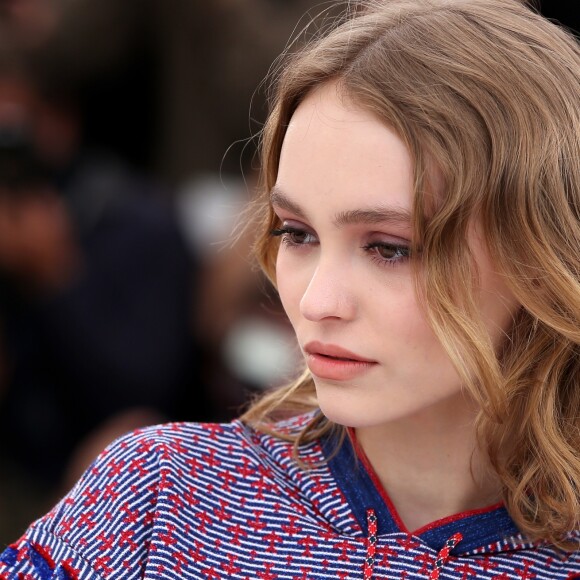 Lily-Rose Depp au photocall du film "La danseuse" lors du 69e Festival International du Film de Cannes le 13 mai 2016. © Dominique Jacovides / Bestimage