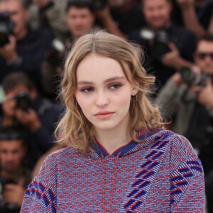 Lily-Rose Depp au photocall du film "La danseuse" lors du 69e Festival International du Film de Cannes le 13 mai 2016. © Dominique Jacovides / Bestimage