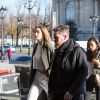 Semi-Exclusif - Gigi Hadid arrive au Grand Palais, lieu du défilé Victoria's Secret 2016. Paris, le 28 novembre 2016.
