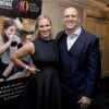 Zara Phillips et Mike Tindall lors du Nordoff Robbins Six Nations Championship Rugby Dinner, un dîner caritatif organisé au Grosvenor House Hotel le 20 janvier 2016, en amont du Tournoi des VI Nations. Mike Tindall était cette année la personnalité mise à l'honneur.
