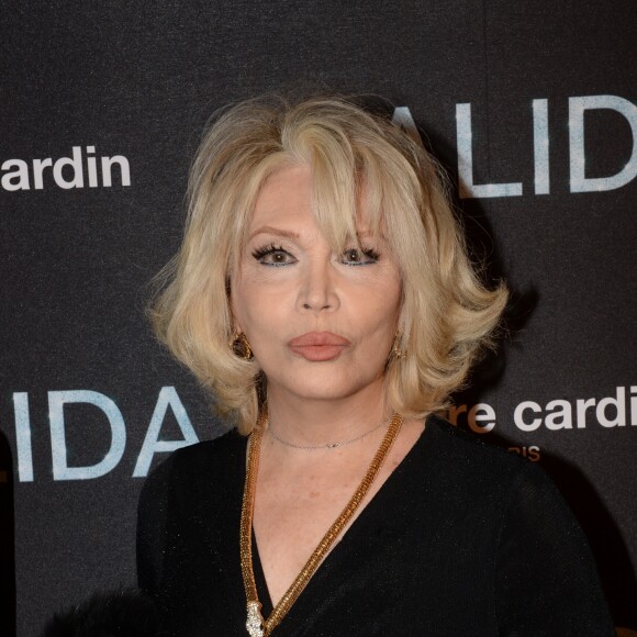 Amanda Lear  à l'Avant première du film "Dalida" à L'Olympia, Paris le 30 novembre 2016. © Rachid Bellak/Bestimage