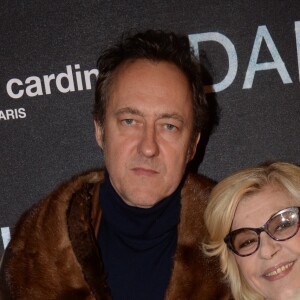 Nicoletta et son mari Jean-Christophe Molinier à l'Avant première du film "Dalida" à L'Olympia, Paris le 30 novembre 2016. © Rachid Bellak/Bestimage