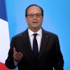 François Hollande annonce qu'il renonce à se présenter à la prochaine élection présidentielle depuis une annexe de l'Elysée à Paris, le 1er décembre 2016.