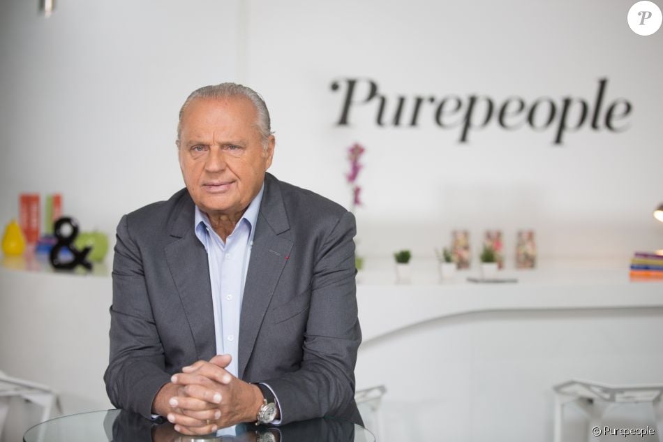 Gérard Louvin en interview pour Purepeople.com le 2 décembre 2016.