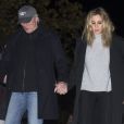 Richard Gere et sa compagne Alejandra Silva assistent aux funérailles de la comtesse de Montarco, Charo Palacios à Madrid. Le 1er décembre 2016.
