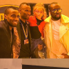 Maître Gims soutient Blaise Matuidi et son association "Les tremplins Blaise Matuidi", le 4 décembre 2016 à Pontault-Combault.