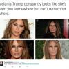 Melania Trump moqué sur Twitter.