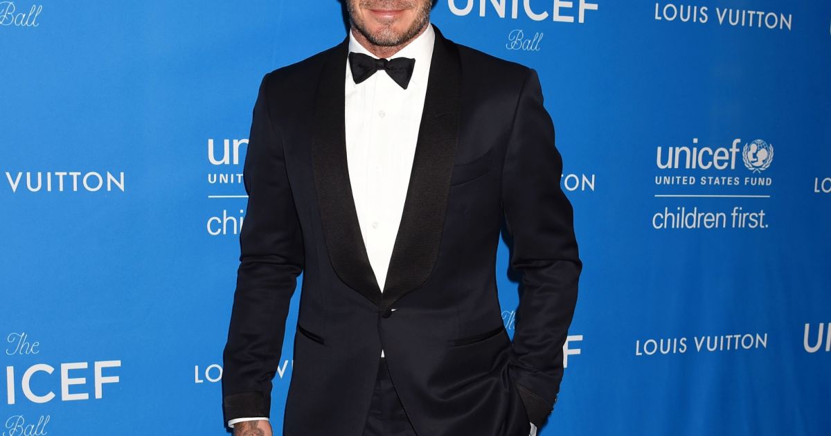 David Beckham 6ème Soirée De Gala Biannuel Unicef Ball 2016 En