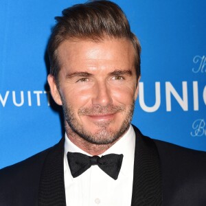 David Beckham - 6ème soirée de gala biannuel UNICEF Ball 2016, en partenariat avec Louis Vuitton, à l'hôtel Beverly Wilshire Four Seasons à Beverly Hills, le 12 janvier 2016.