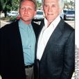 Michael et Kirk Douglas en 2003