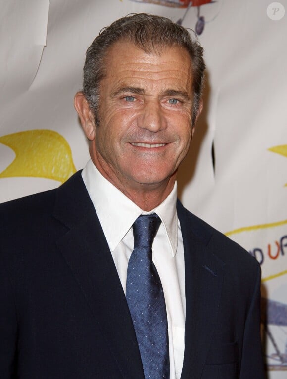 Mel Gibson - Soirée "Stand Up For Gus", organisée par Jason Patric, au Bootsy Bellows à West Hollywood. Le 13 novembre 2013